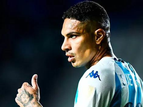 Paolo Guerrero y la noticia que alegra a todos los hinchas del Racing