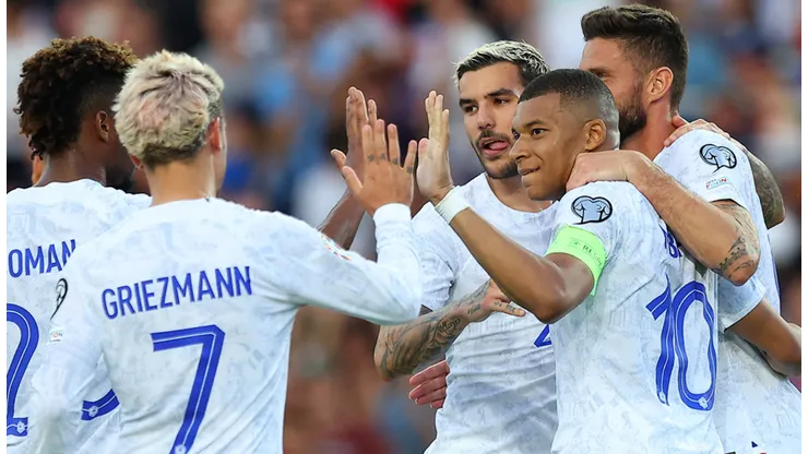 Francia sometió con goleada a Gibraltar