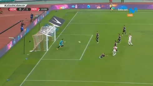 Bryan Reyna abre el marcador con golazo tras asistencia de Paolo Guerrero