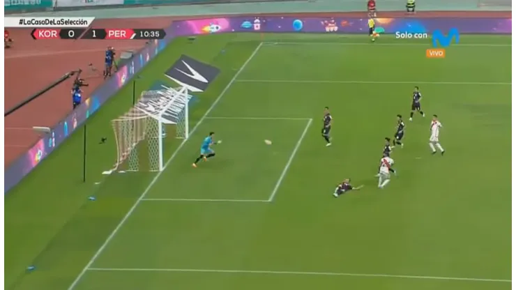 Bryan Reyna abre el marcador con golazo tras asistencia de Paolo Guerrero