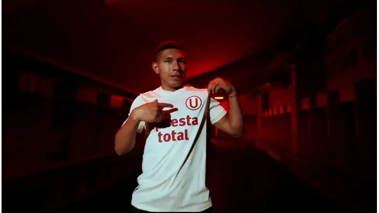 Edison Flores oficializado en la U