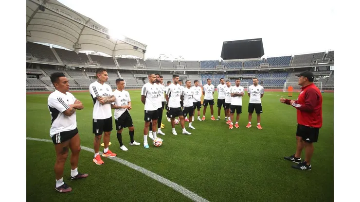 Entrenamiento selección peruana Paolo Guerrero