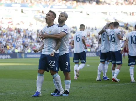 Sergio Agüero y el comentario pesado que no le gustó a Lautaro Martínez