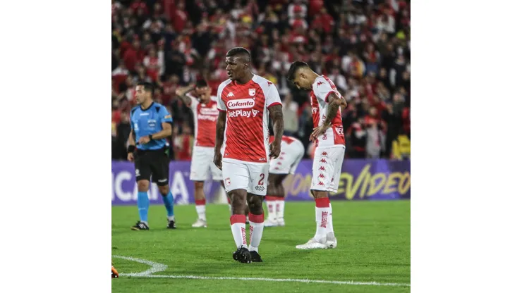 Marlon Torres independiente de Santa Fe agresion