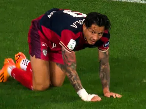 "No lo saco ni loco": Lapadula salió y narradores enloquecieron