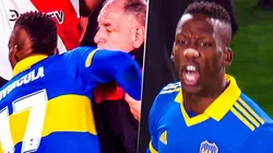 Fuera de control: Advíncula se peleó en el clásico River ante Boca