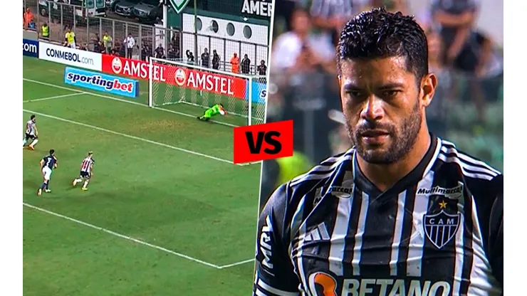 Campos se vistió de héroe y le tapó penal a Hulk por Libertadores