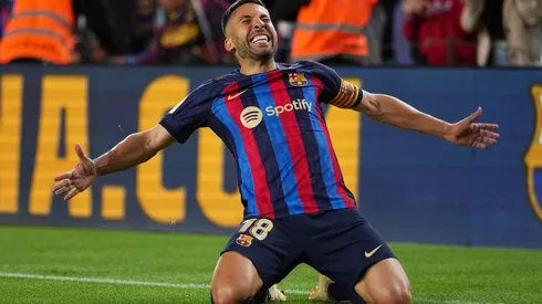 Jordi Alba fue el goleador