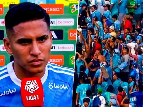 Tenso momento en Cristal: Chávez pidió disculpas a la hinchada