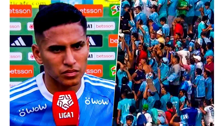 Tenso momento en Cristal: Chávez pidió disculpas a la hinchada