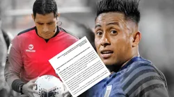 Filtraron el informe del árbitro contra Christian Cueva