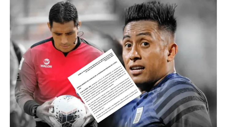 Filtraron el informe del árbitro contra Christian Cueva