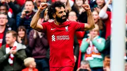 Con golazo, Salah salvó al Liverpool del Nottingham