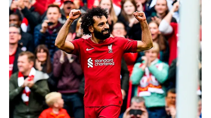 Con golazo, Salah salvó al Liverpool del Nottingham