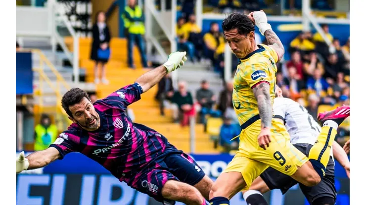 Lapadula le marcó espectacular golazo a Buffon