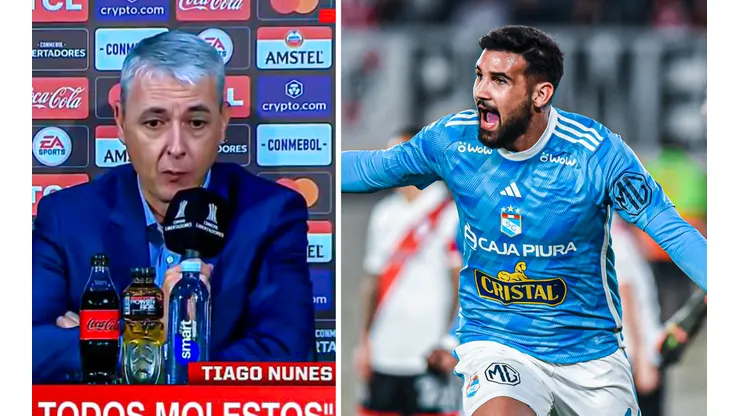 Tiago Nunes no se guardó nada.