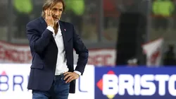 Gareca no ve los partidos de Perú