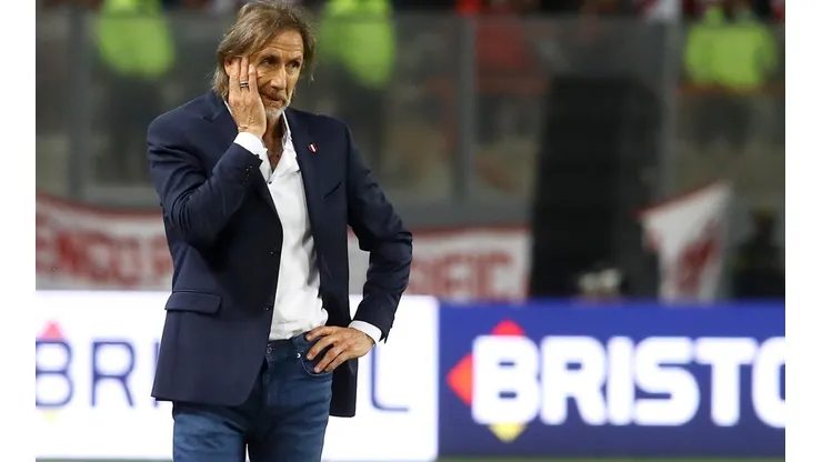 Gareca no ve los partidos de Perú