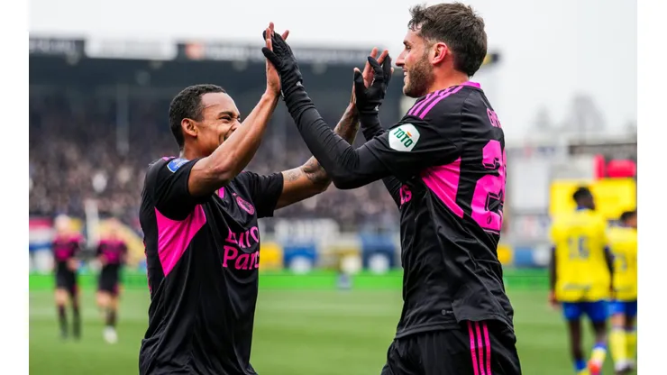 Feyenoord de Marcos López sigue firme y golea al Cambuur