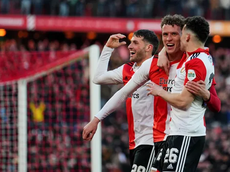 Feyenoord con Marcos López en la cancha derrotó a la Roma