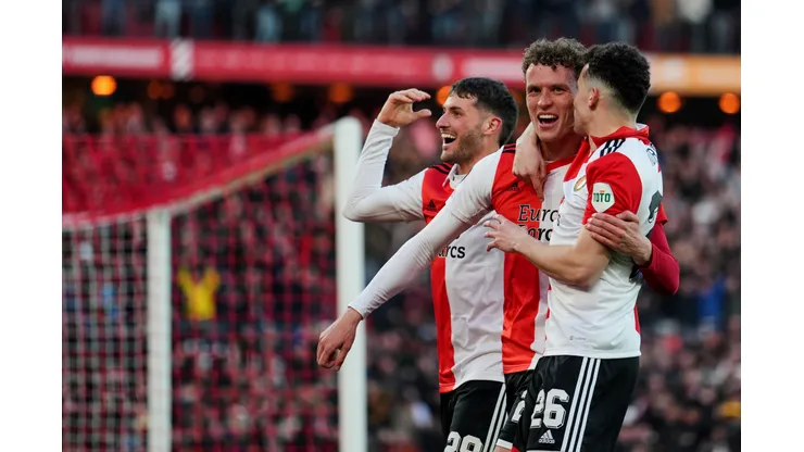Feyenoord con Marcos López en la cancha derrotó a la Roma
