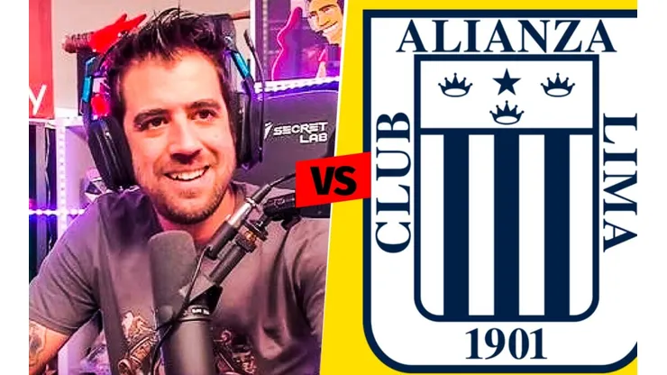 Por sus 30 años: Auronplay trolea a Alianza Lima sin saberlo