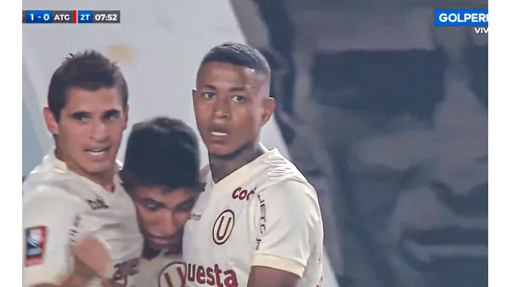 Andy Polo anotó el 1-0 de los cremas.