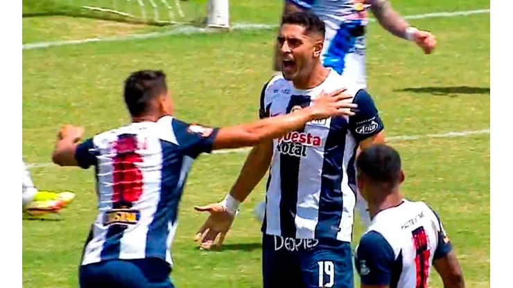 Sabbag marcó golazo para el 1-0 de Alianza ante Sullana