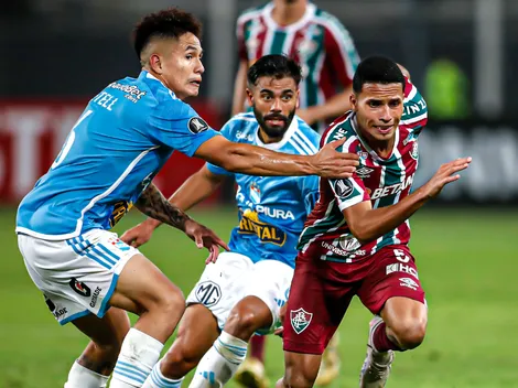 La tristeza de los jugadores de Sporting Cristal tras su derrota ante Fluminense