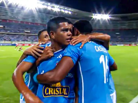 Explotó el Nacional: Joao Grimaldo anotó el 1-0 de Sporting Cristal ante Fluminense