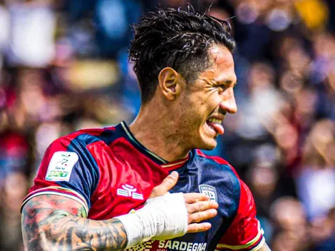 Gianluca Lapadula dentro del área no perdona y marca golazo