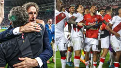 Ricardo Gareca en su último partido en Lima.