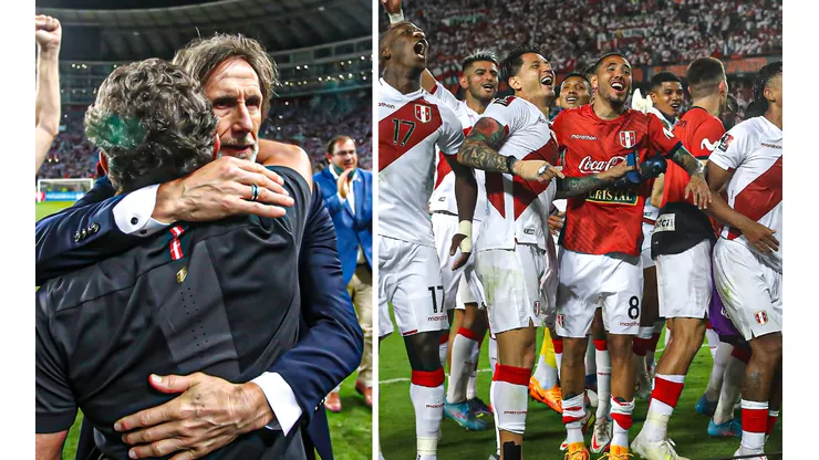 Ricardo Gareca en su último partido en Lima.