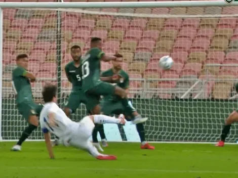Golazo del uzbeco, Eldor Shomurodov, hace sufrir a Bolivia