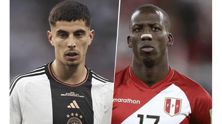 Alemania se mide contra Perú en un amistoso.