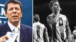 El delegado blanquiazul mostró su incomodidad.