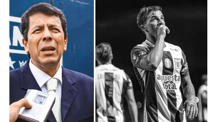 El delegado blanquiazul mostró su incomodidad.