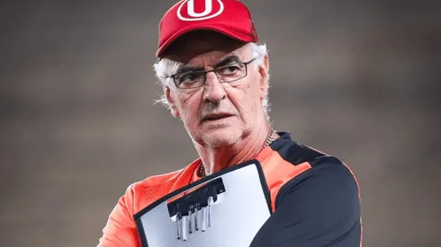 Jorge Fossati durante su etapa en Universitario.