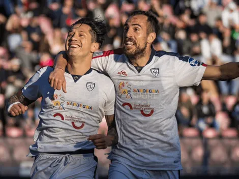 Cagliari humilló al Reggina en partido decisivo por la Serie B