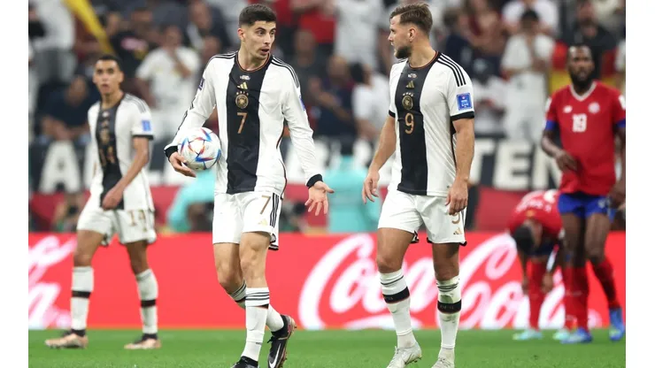 Havertz comanda el ataque alemán