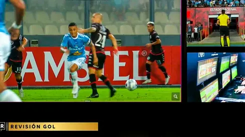 Brenner anota el 1-0, pero el árbitro anuló el golazo de Cristal