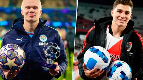 ESPN recordó los 6 goles de Julián Álvarez contra Alianza Lima