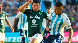 Con un Guerrero peleador, Racing venció a Sarmiento