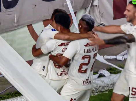 Piero Quispe anotó el 1-0 de la U ante Cienciano por la Sudamericana