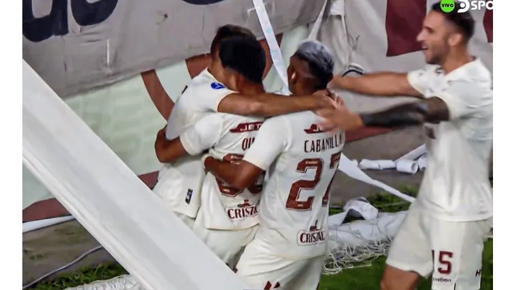 Piero Quispe convirtió el 1-0 para la U.