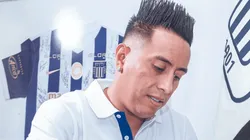 Christian Cueva y su primer mensaje de cariño para los hinchas blanquiazules