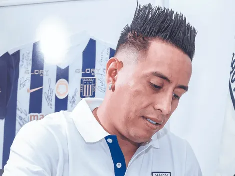 Christian Cueva y su primer mensaje de cariño para los hinchas blanquiazules