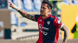 Cagliari logró hallar un punto gracias a golazo de Gianluca Lapadula
