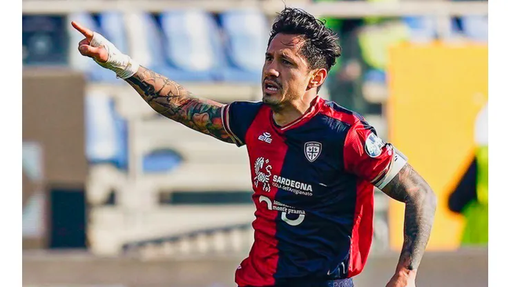Cagliari logró hallar un punto gracias a golazo de Gianluca Lapadula