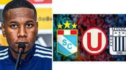 Adrián Ascues fue entrevistado en conferencia de prensa.